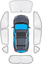 Kmf 8pcs Thicken Sun Shades For Toyota Rav4 2013-2018 Accessories Full Car Wind