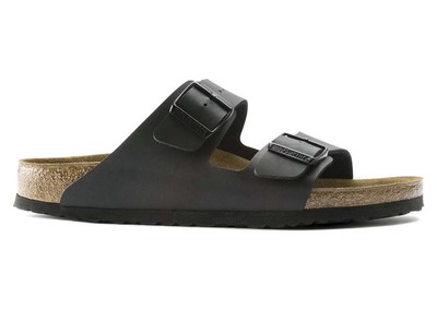 Birkenstock Arizona Black Double Buckle Men display picture 2