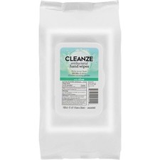 Hand Sanitizing Wipes Unscented with Aloe Kills 99.9 Percent of