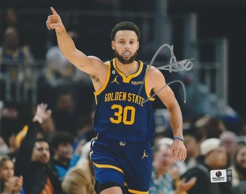 Stephen Curry Golden State Warriors Signed Autographed 8x10 Photo with COA