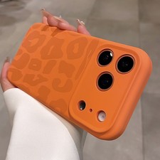 For Apple iPhone 17 Pro Max 16 Pro max Phone Cover Leopard Pattern Shell Case
