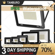 LED Floodlight 100W 50W 30W Outdoor Garden Security Spot Light External Lighting