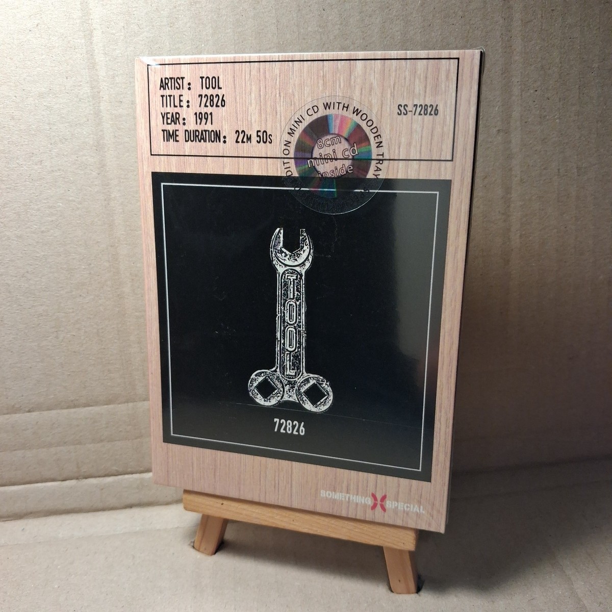 【earBOOKS】MESSAGE IN A BOX Tool - 72826 (Single) (Wooden Box) SEALED! | eBay