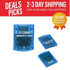 Plug  Play 512MB GameCube/Wii Memory Card - 8192 Block Capacity, Class 10 Speed