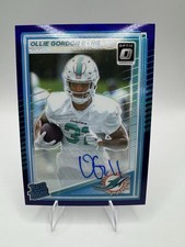 Ollie Gordon II 2025 Panini Donruss Optic Purple Prizm Rated Rookie Auto /50