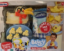 Little Tikes Creative Chefs Bluey Duck Cake Kit toy Make-It Mix Dough Age 3 New