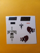 Gi Joe 1988 Destro Demon Tank Sticker Sheet, New Custom, Renew Your Demon Tank!!