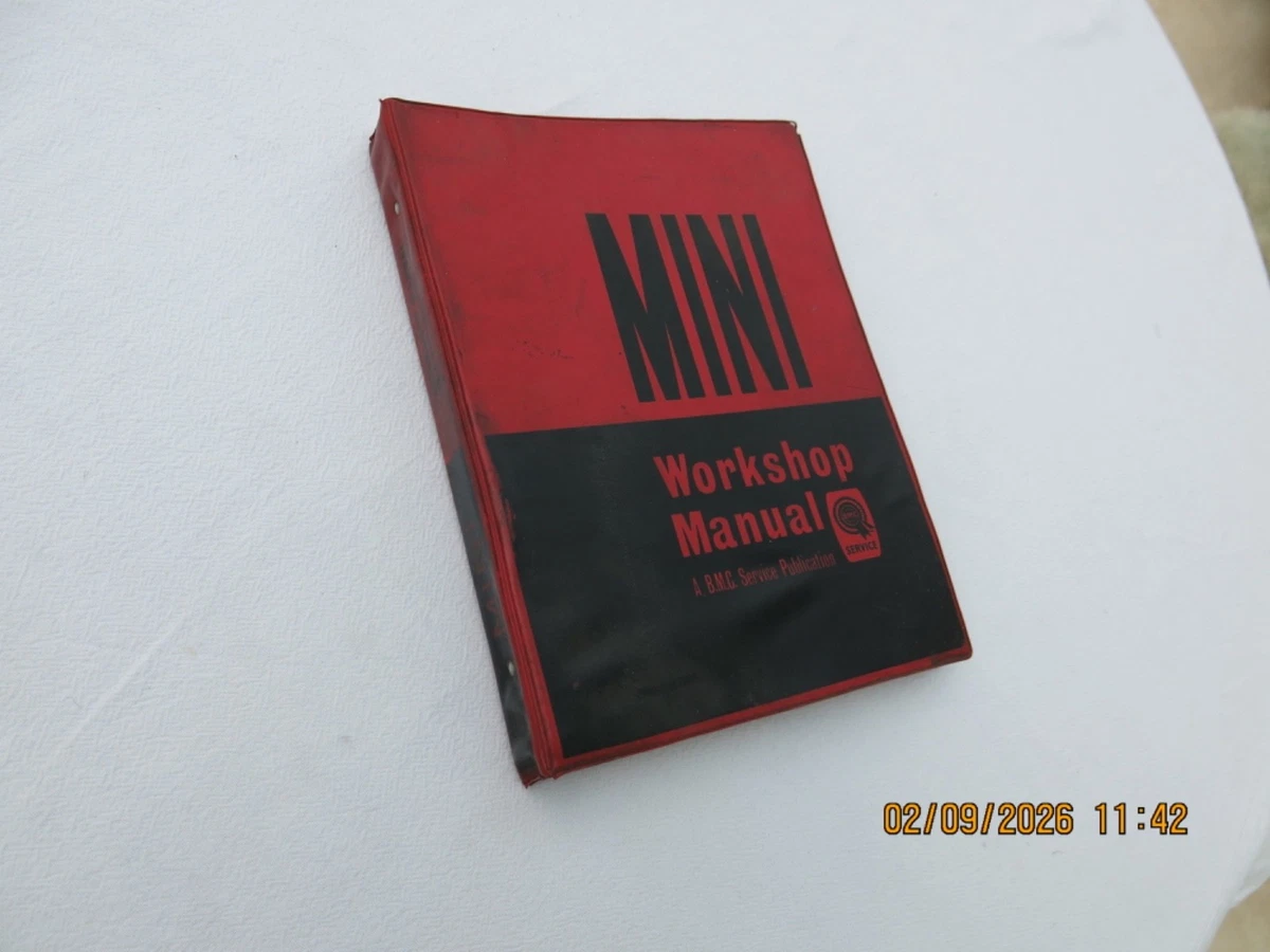 classic mini manual products for sale | eBay UK