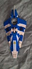 lego star wars plo koon's jedi starfighter (8093) missing 3 pieces and mini fig