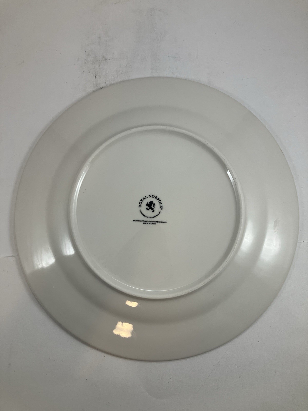 Royal Norfolk Green Evergreen Trees Dinner Plates 10 1/2" [Set of 5]