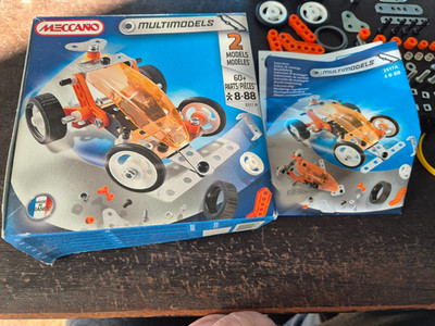 Meccano Multimodelle, 2517 A, Box plus Anleitung
