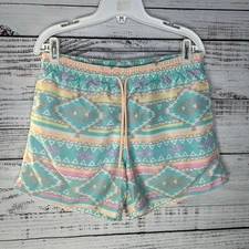 Chubbies En Fuegos 5” Swim Trunks Lined Aztec Print Multicolor Men’s Size Medium