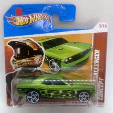 Hot Wheels Dodge Challenger Concept 2012 153/247 Green Heat Fleet 1:64 sigillato