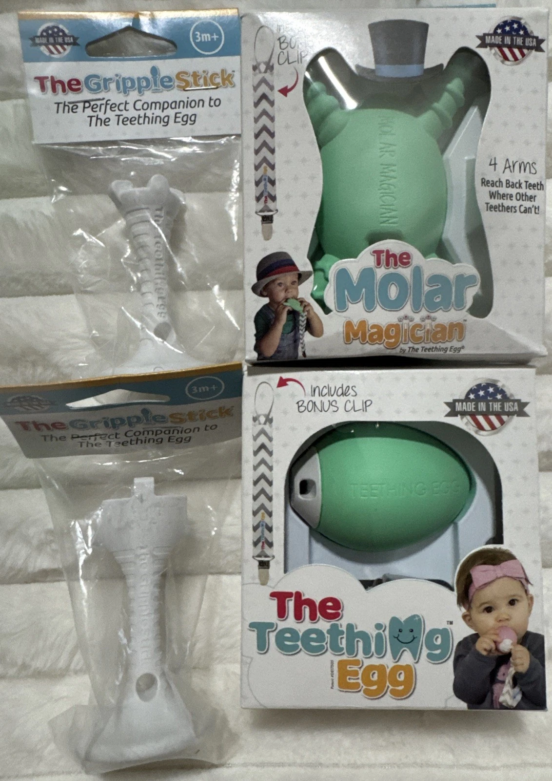 Baby Teething „Molar Magician & The Teething Egg Baby Teether Egg” Freezable
Opens in a new window o
