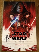 Rian Johnson ‘Star Wars: The Last Jedi' Director Signed 12x18 Photo Beckett