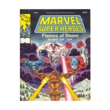 TSR Marvel Super Heroes Future in Flames #4 - Flames of Doom VG