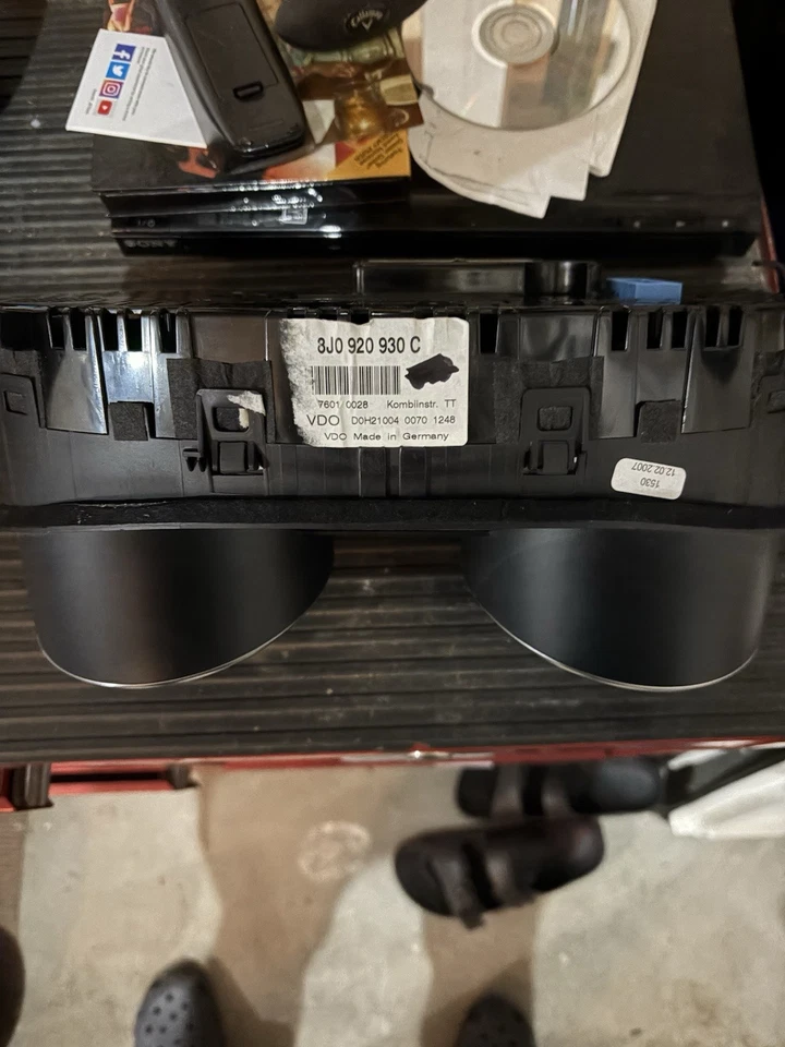 Audi TT Cluster 2008 Foto 2 de 3