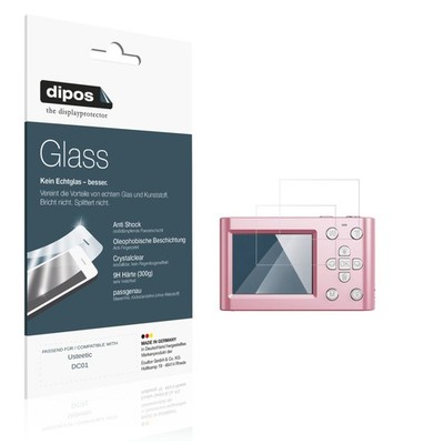 2x Schutzfolie für Usteetic DC01 - Anti-Shock 9H Folie dipos Glass