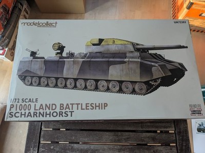 P1000 Land Battleship ''Scharnhorst'' Modelcollect | No. UA72303 | 1:72