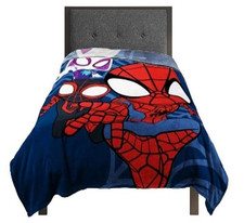 Spider-Man "Spidey  Friends" Kids 62" x 90" Twin/Full Blanket-W29610027014