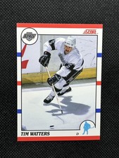 1990-91 Score Canadian Tim Watters Los Angeles Kings #204