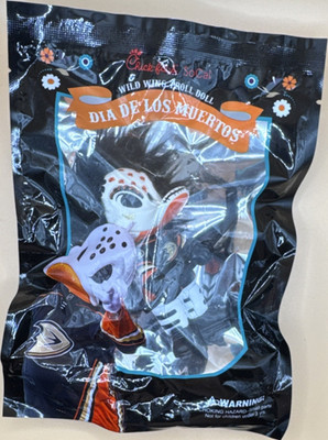 Kloanz Inc Wild Wing Doll Dia de los Muertos Anaheim Ducks Chick-fil-A SoCal