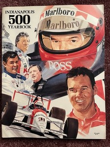 1994 Indianapolis 500 Yearbook, Al Unser Jr Cover Paperback 