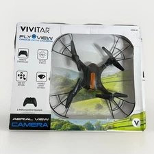 Vivitar DRC188BLK Wi-Fi Fly View Camera Drone - Black