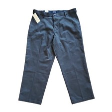 Dockers Men's 38 x 29 Dark Gray Relaxed Fit Stretch Comfort Waistband Khaki NWT