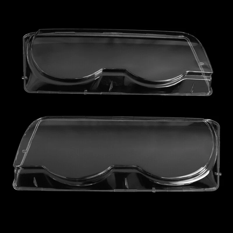 For BMW E38 740iL 750iL 7-series 1999-2001 Front Headlight Lens Headlamp Covers Foto 3 de 4