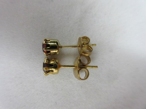 Womens Stud Earrings Ear Studs Set Ruby-Red Sapphire-Blue Aqua-Green Amber Stone - Picture 17 of 62