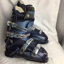 Lange RRS 80 Women's US 6-7 Mondopoint 24.5 Ski Boot Easy Thermo Softech Blue