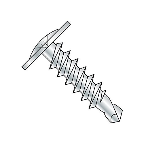 Steel Self-Drilling Screw, Zinc Plated Finish, Modified Truss Head, Phillips-image