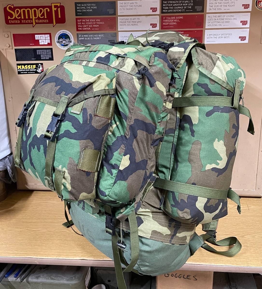 GENUINE RARE US ARMY CFP-90 FIELD PACK W/ PATROL PACK GENUINE RARE US ARMY CFP-90 FIELD PACK W/ PATROL PACK