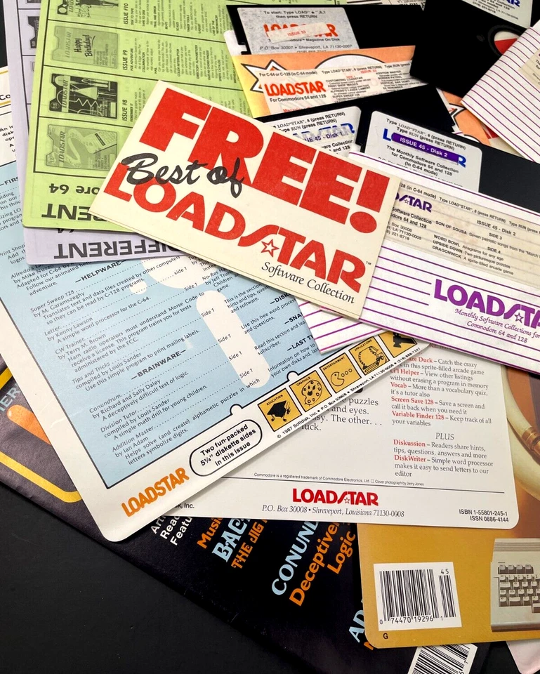 VTG Collection,Commodore 64 iss. #33-45 Disc 1, 2 and #47 Monthly Software jl - Image 4 of 4