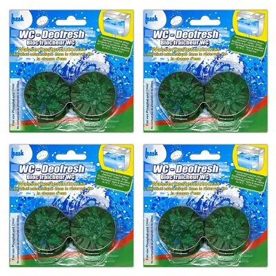 HAC24 8 Stück Spülkasten Tabs je 45g SpülkastentabsWC Deofresh Wasserkastentabletten