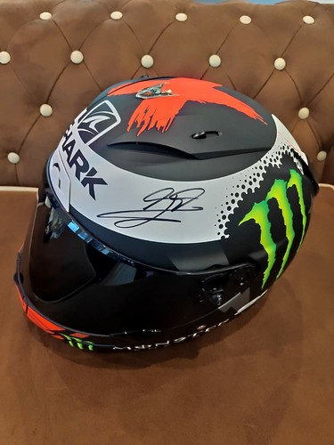 Helmet hand signed Jorge Lorenzo DUCATI Shark Race-R PRO Carbono GP Casco  MotoGP | eBay