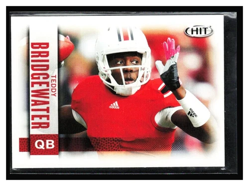 SAGE Teddy Bridgewater Football Sports Trading Cards