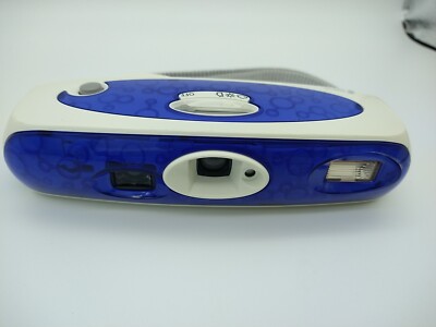 Polaroid iZone Camera Instant Blue White -READ- | eBay