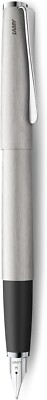 Lamy Studio Stainless Steel Fountain Pen  Fine Pt L65 New In Box