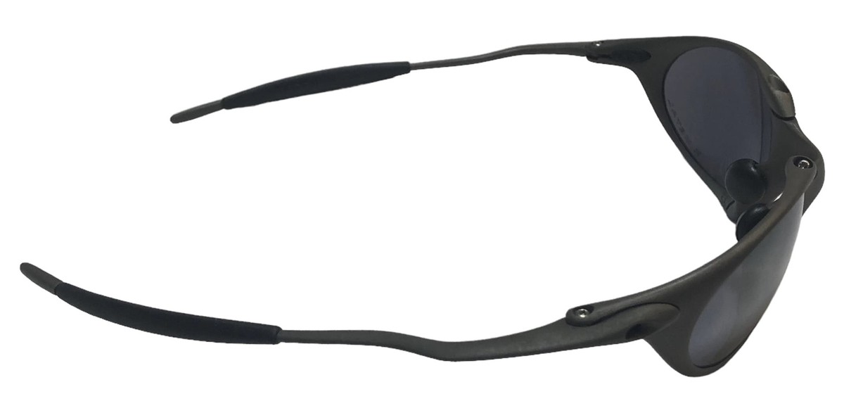 OAKLEY Romeo Sunglasses Black Iridium Lenses X-Metal Frame Rubber