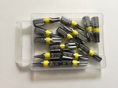 14 TORX Bits S2 T10 T15 T20 T25  T27 T30 T40  Bit-Sortiment Stern Bits
