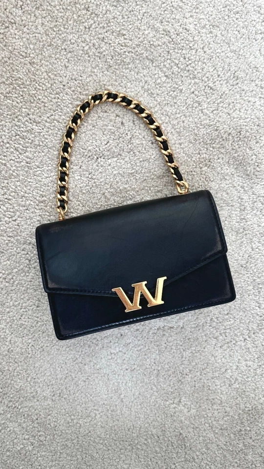 Lightly Used Alexander Wang Legacy Distressed Leather Chain Bag Handbag - image 2 of 4