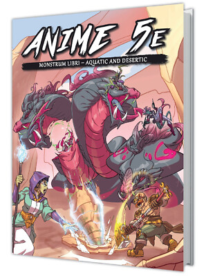 Anime 5E RPG Monstrum Libri Volume 2 Aquatic and Desertic (english)