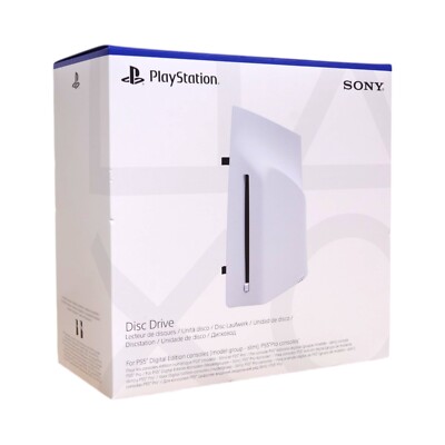 Sony PlayStation 5 Disc Drive Laufwerk für PS5 Digital Edition Slim | NEU & OVP