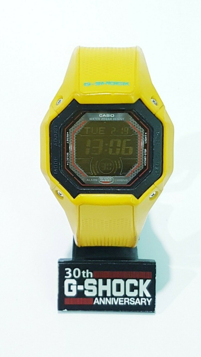 G-SHOCK　DIGITAL　G-056RE-1JF Vintage Yellow G-Shock Solar G-056RE Polygon Slim Rasta