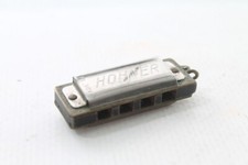 Vecchia Mini Armonica a Bocca Di CON HOHNER Incisione JIMMY Hogan Gioca Solo Su