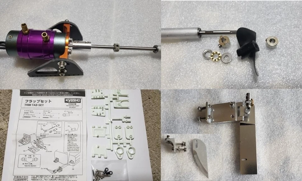 ABC HOBBY RC boat  HYPER CRACKERBOX Motor and amp 50A included Servo used FUTABA - Image 4 of 4