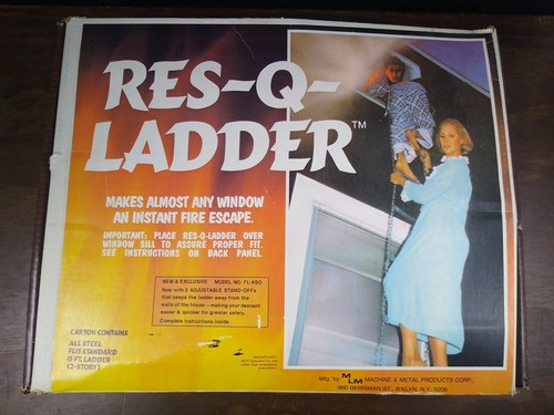 Échelle De Secours RES-Q-LADDER 25 Pieds (7,62 M) - Série 1000