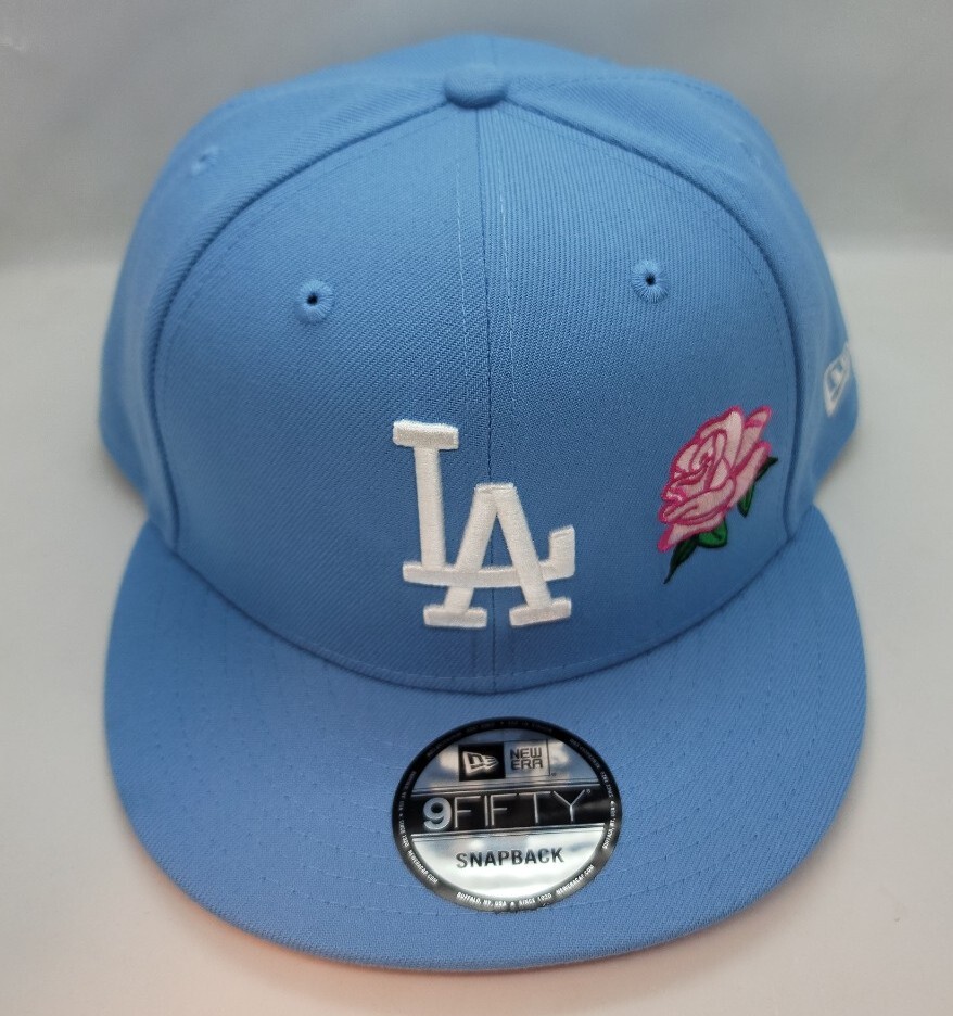 NEW ERA 9FIFTY SNAPBACK HAT. MLB. LOS ANGELES DODGERS. SKY